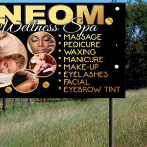 Chroma deck Signs with Steel Frame 2450x1225 R1260